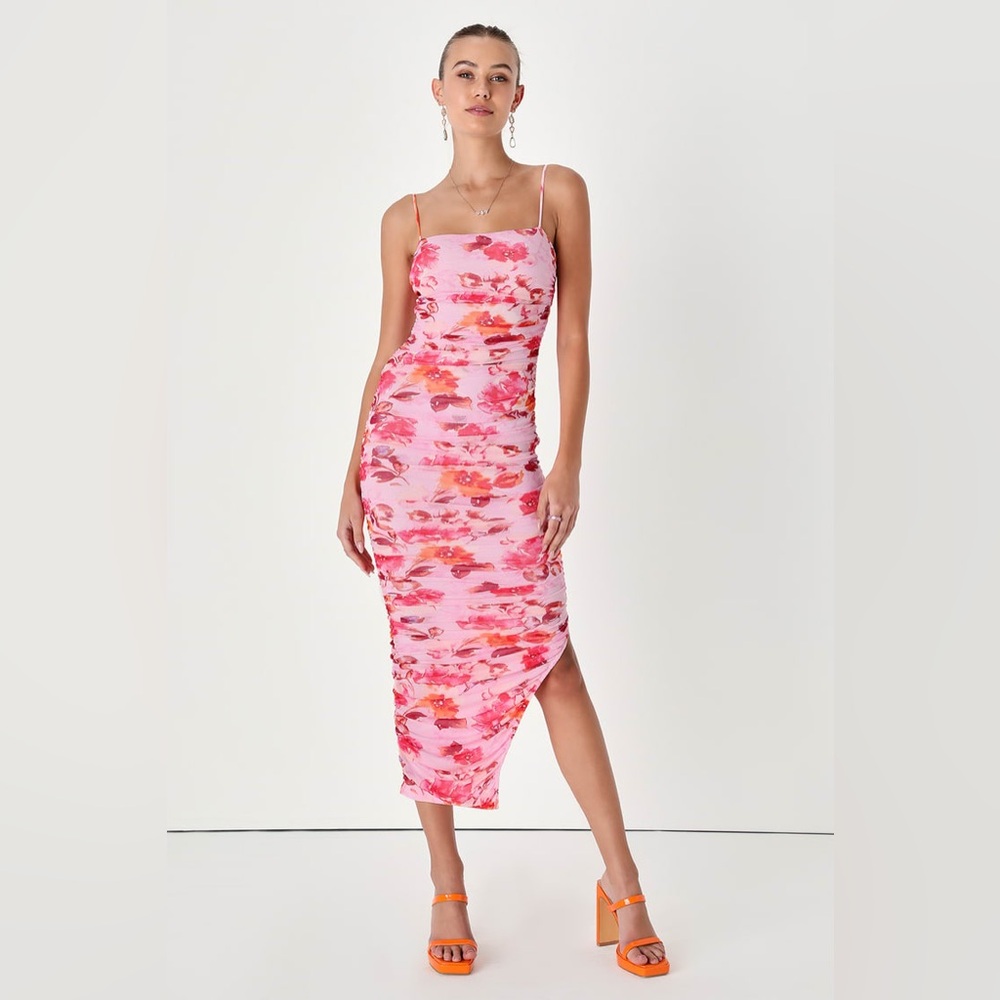 NWT Lulu’s Stun and Only Dress size XS in pink